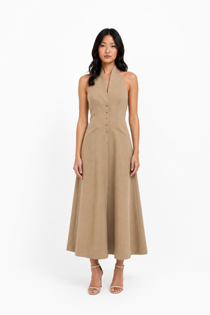 Xani Dress – Brown