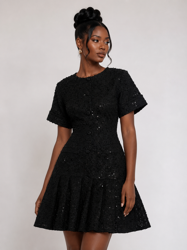 Tweed Mini Dress