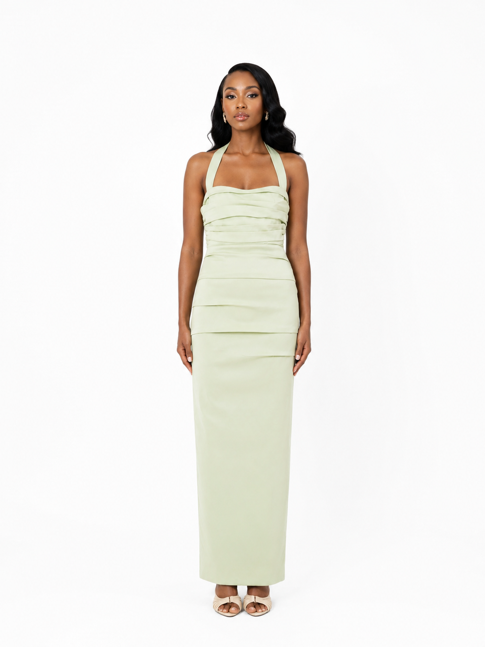 Carrie Gown – Avocado