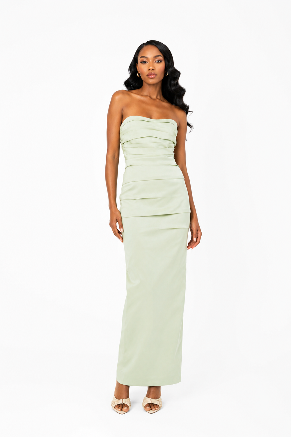 Carrie Gown – Avocado