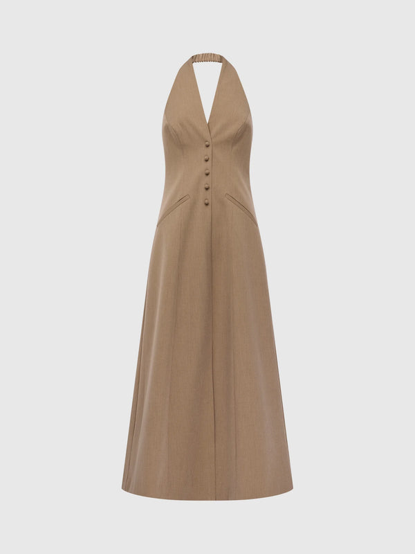 Xani Dress – Brown